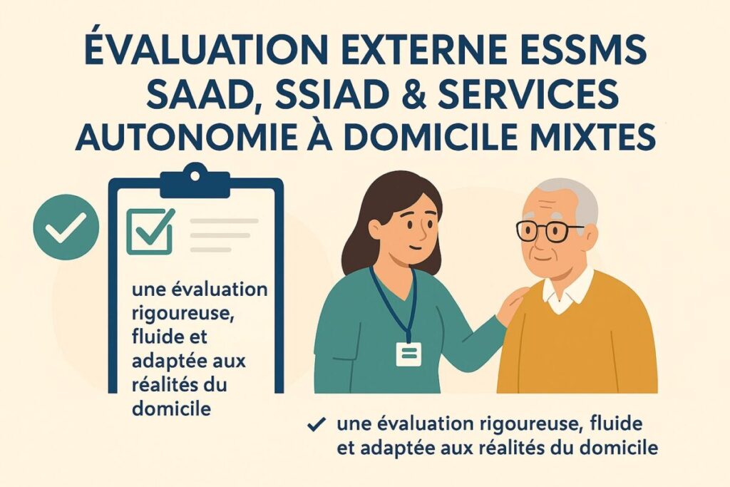 Evaluation externe essms Saad, SSIA & services autonomie à domicile mixtes Evaluation externe essms Saad, SSIA & services autonomie à domicile mixtes