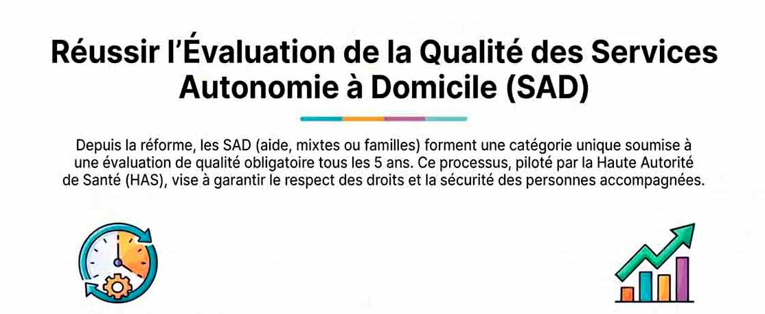 Services autonomie à domicile (ESSMS SAD) : guide d’évaluation de la qualité